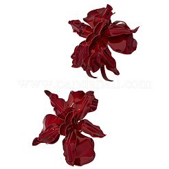 Наборы из цветочного сплава: браслет-манжета и кольца-манжеты&nbsp;FS-WGA7C9B-01