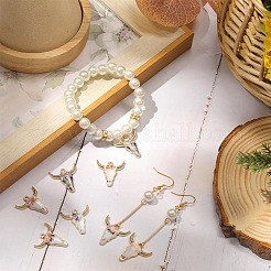 30шт 5 цвета сплава эмалевые подвески&nbsp;ENAM-SC0003-85