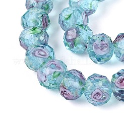 Бусы лэмпворк ручной работы&nbsp;LAMP-N037-01E