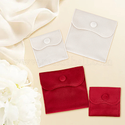 12шт. 12-х стилевых бархатных мешочка для украшений ABAG-AN0001-03