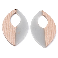 Подвески из смолы и дерева&nbsp;RESI-R428-11-A01