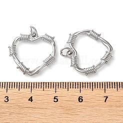 Экологически чистые подвески из латуни с гальваническим покрытием&nbsp;KK-A201-03P