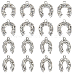 Подвески со стразами из сплава 40 шт.&nbsp;ALRI-SC0001-58P