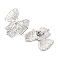 Некорневая нержавеющая сталь 304 серьги-гвоздики для женщин&nbsp;EJEW-N054-09P