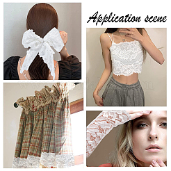 Кружевная отделка из полиэстера&nbsp;SRIB-GF0001-24