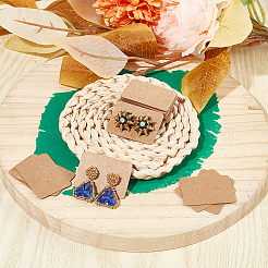 300 шт. бумажные карточки для демонстрации сережек с отверстием для подвешивания&nbsp;CDIS-SP0001-05B