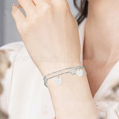 6 шт. 925 подвески из стерлингового серебра&nbsp;STER-BC0001-64