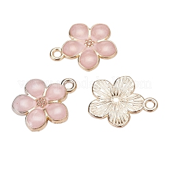 Подвески из эмалевого сплава с покрытием из легкого золота&nbsp;X-ENAM-R136-17A