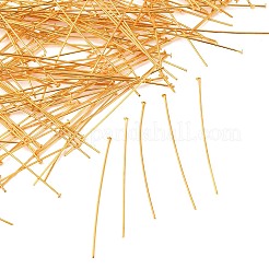 Латунные шпильки с плоской головкой&nbsp;LS-X-HP5.0cmCY-G