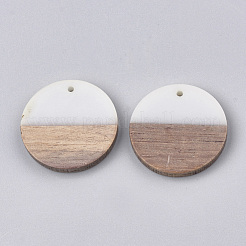 Подвески из смолы и ореха&nbsp;RESI-S358-02B-02