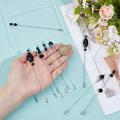 8шт. 4 стиля латунная брошь&nbsp;JEWB-DR00017