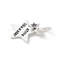 Серебряный кулон s925&nbsp;LS-STER-H115-04A-S