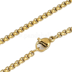 201 нержавеющая сталь кулон мессианская звезда Давида ожерелье коробка цепи&nbsp;LS-NJEW-M010-03G