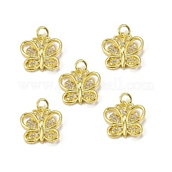 Латунные микро проложить кубического циркония подвески&nbsp;KK-E068-VB284