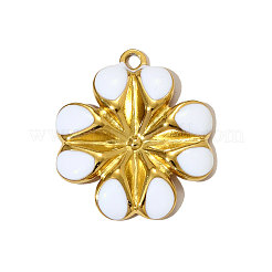 Подвески из нержавеющей стали 304 с эмалью&nbsp;STAS-OY005-23G