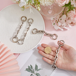 4 шт. удлинители ремня для сумки из сплава&nbsp;FIND-DR0002-15P