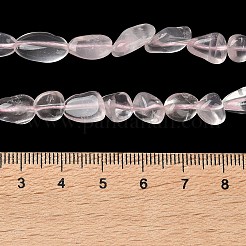 Природного розового кварца нитей бисера&nbsp;G-L638-A01-01