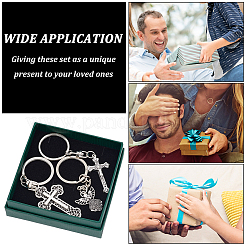 10шт. 10-х стильный металлический брелок-подвеска&nbsp;KEYC-UN0001-10