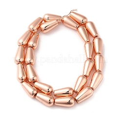 Гальванические нити синтетических магнитных гематитовых бусин&nbsp;G-Q1009-F01-01RG