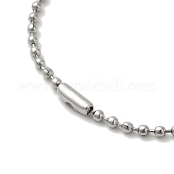 Крест религиозный тег 201 нержавеющая сталь кулон ожерелье с железными цепями коробки&nbsp;LS-NJEW-D048-05GP