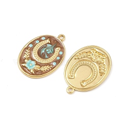 Подвески из нержавеющей стали 304 с эмалью&nbsp;STAS-C158-04G-03