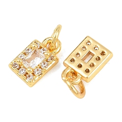 Латунные микро проложить кубического циркония подвески&nbsp;KK-F927-21G