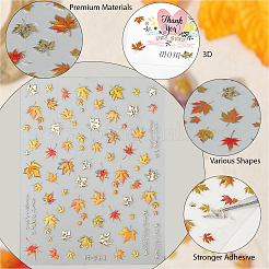 Наклейки для ногтей с рисунком кленового листа для домашних животных&nbsp;MRMJ-WH20816-001A