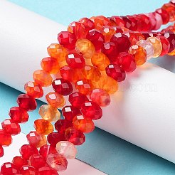 Натуральный полосатый агат / полосатые агатовые бусы&nbsp;G-E605-A02-01E