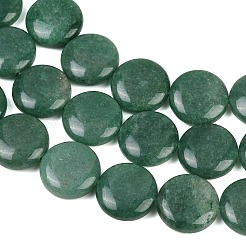 Естественный зеленый авантюрин бисер нитей&nbsp;G375-27A