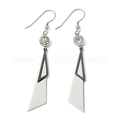 Серьги-подвески из нержавеющей стали 304 с гальваническим покрытием&nbsp;EJEW-Z129-03G