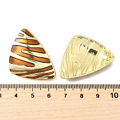 Сплав эмаль серьги&nbsp;EJEW-V010-01G-02