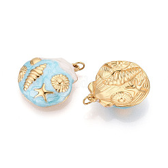 Подвески из нержавеющей стали 304 с эмалью&nbsp;STAS-T069-51