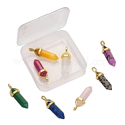 Подвески из натурального смешанного камня&nbsp;G-CJ0001-30