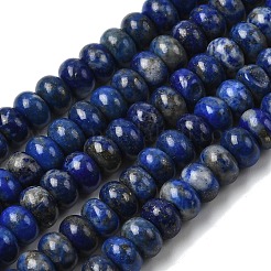 Нитки бусины из натурального ляписа-лазури&nbsp;G-A280-A24-01