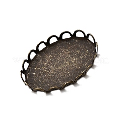 Латунный кружевной ободок&nbsp;KK-E185-AB-NF