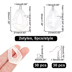 Наборы для изготовления сережек с подвесками своими руками&nbsp;SHEL-CA0001-005