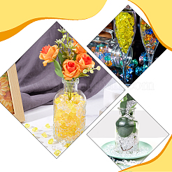 300шт 3 цвета прозрачные акриловые бусины&nbsp;OACR-SC0001-47C