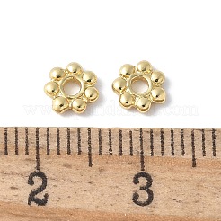 Латунные бусины-разделители в виде цветка&nbsp;KK-F892-55G
