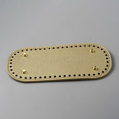 Овальные сумки из искусственной кожи для вязания крючком для ногтевого ложа DIY-WH0349-97C