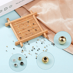 4000 шт. 4 цвета круглые пластиковые бусины-разделители ccb&nbsp;CCB-PA0001-05A