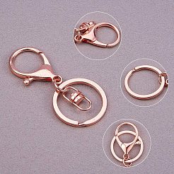 Железный сплав омар окорок застежка брелки KEYC-PH0001-05