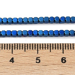 Гальванизировать немагнитных синтетический гематит бисер пряди&nbsp;G-I175-09H