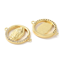 Стойка покрытие латунь кубический цирконий девственница мария соединительный шарм&nbsp;KK-C084-01D-G