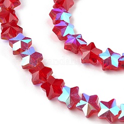 Гальванизируйте прозрачное стекло бисер нитей&nbsp;EGLA-U004-03A-HP07