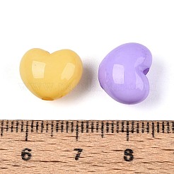 Непрозрачные акриловые бусины&nbsp;X-SACR-N019-04