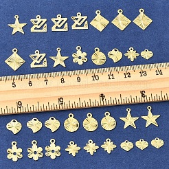 32 шт. 8 стиля подвески из латуни для стойки&nbsp;KK-FS0001-53