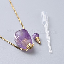 Подвески для бутылочек для духи ручной работы&nbsp;NJEW-F251-10