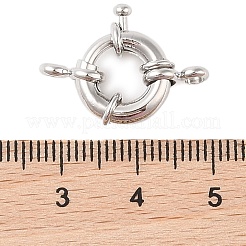 Латунная пружинная застежка&nbsp;KK-S384-23P-01