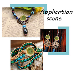 2 нити фарфоровые керамические бусины ручной работы нити&nbsp;PORC-HY0001-15