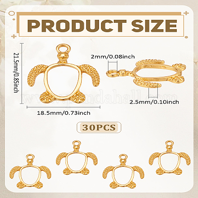 Подвески из сплава с открытой спиной&nbsp;FIND-LP0004-82-1